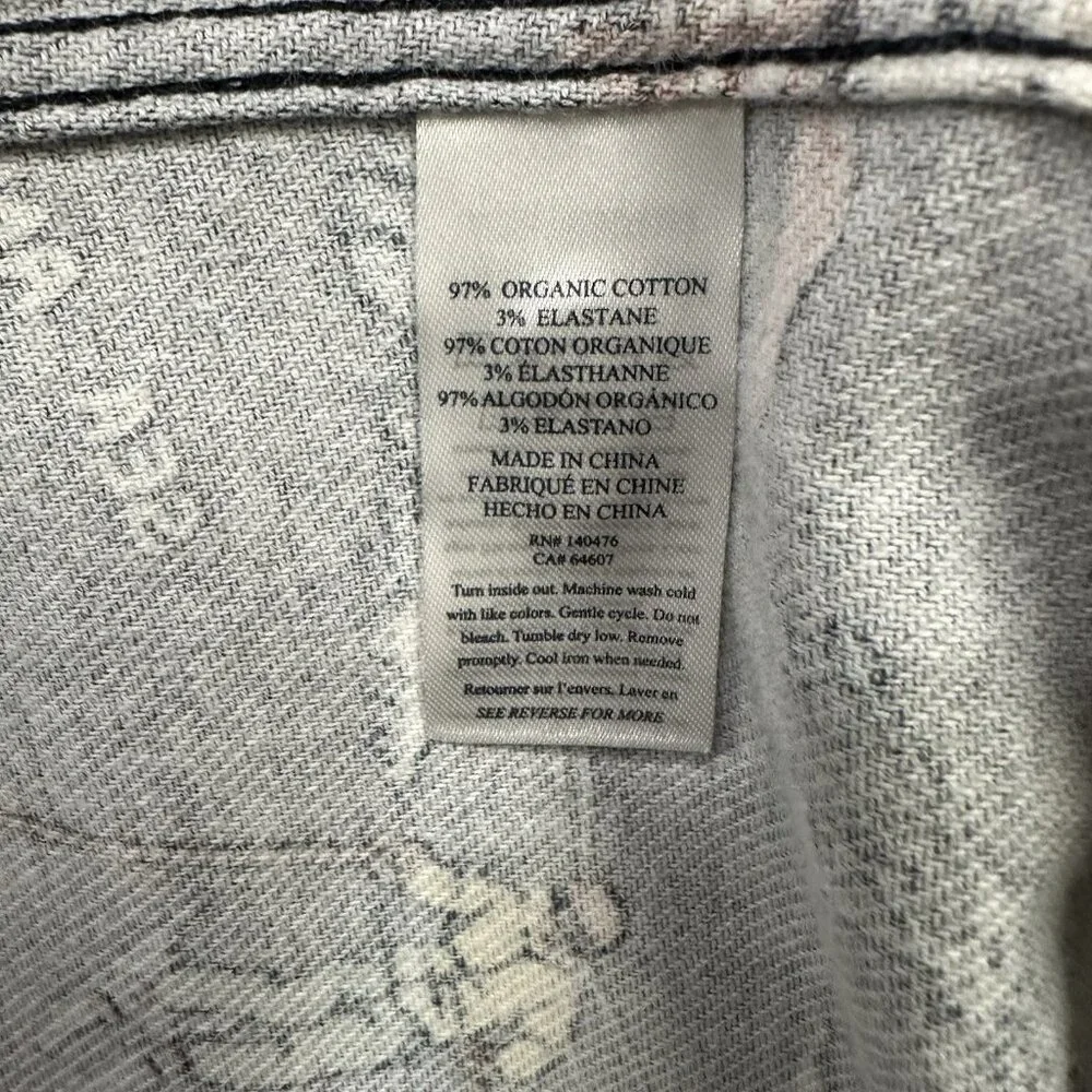 Faherty Mens Navy 2XL Super Brushed Stretch Flannel Button-Up Shirt Sea to Ski - Picture 4 of 8